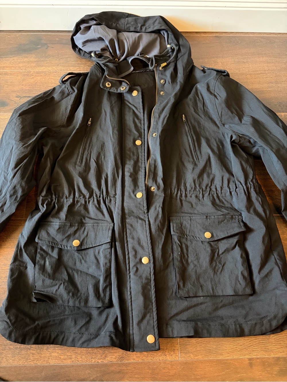 Eden Society Women's Hooded Jacket - Black